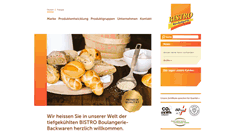 Desktop Screenshot of bistro-boulangerie.com